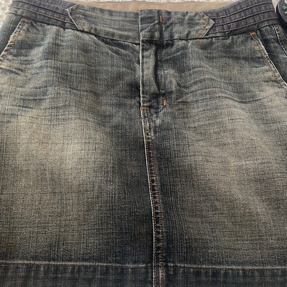 “7” DENIM MINISKIRT - Picture 7 of 9